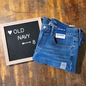 NWT Old Navy High Rise Wow Wide Leg Jeans, Women's Size 8